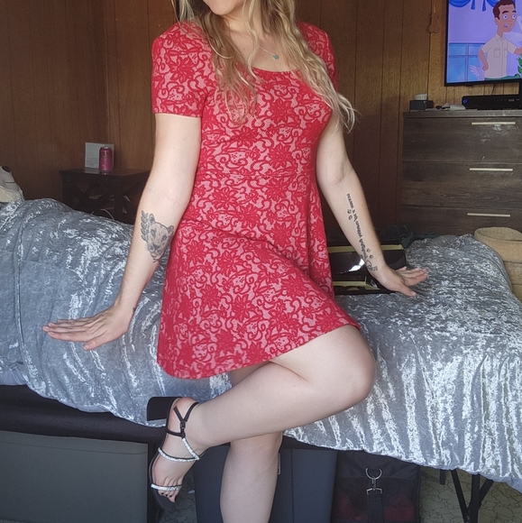 Skater Style Dress - Picture 3 of 3